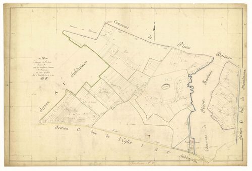 Barbuise, section A dite du moulin grevecoeur, deuxième subdivision