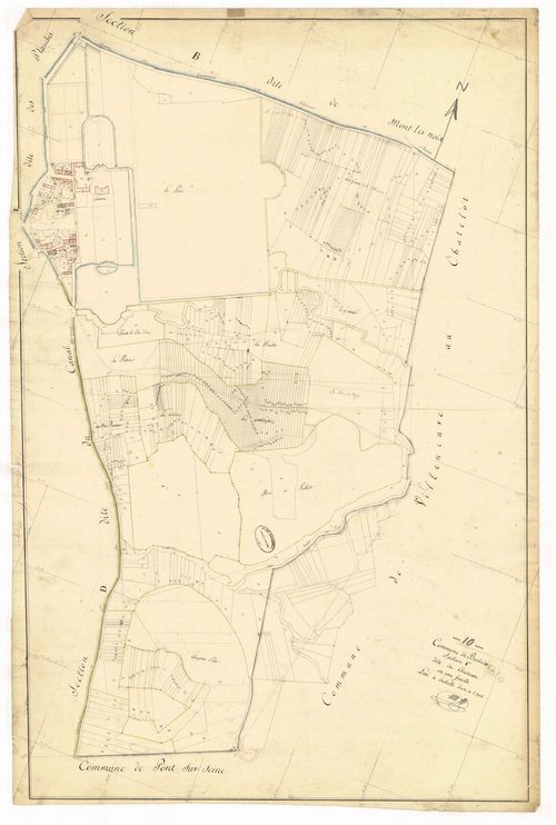 Barbuise, section C dite du chateau