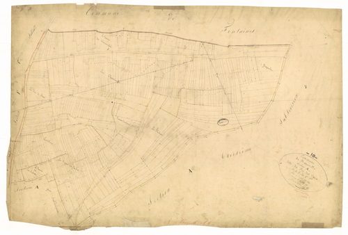 Baroville, section A dite site du pré des vaux, feuille n° 1