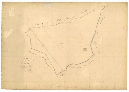 Baroville, section B dite de la forêt, feuille n° 2