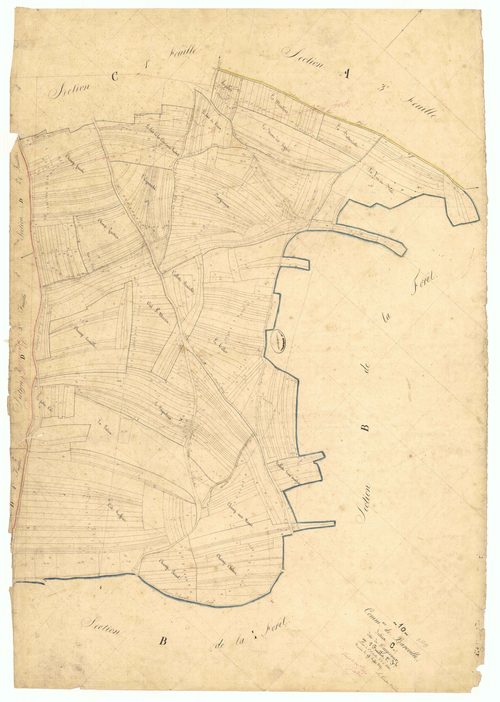 Baroville, section C dite site de dargivaux, feuille n° 2