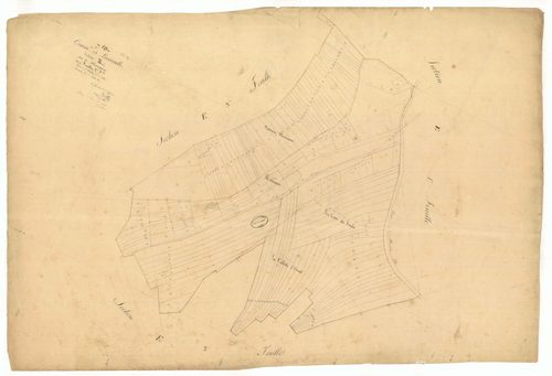 Baroville, section E dite de morveaux, feuille n° 2