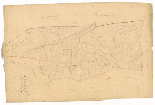 Baroville, section F dite site du val-geroux, feuille n° 1