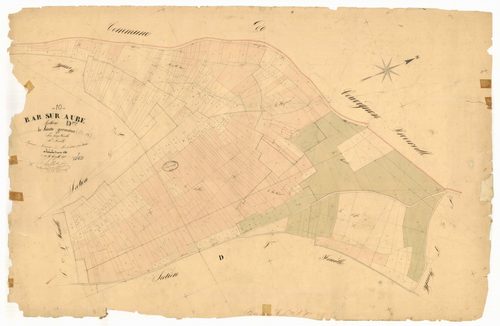 Bar-sur-Aube, section D dite de Sainte Germaine, feuille n° 1