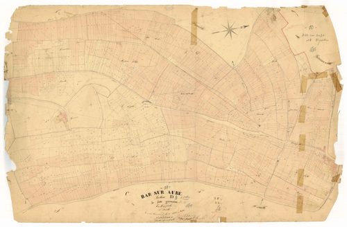 Bar-sur-Aube, section D dite de Sainte Germaine, feuille n° 2