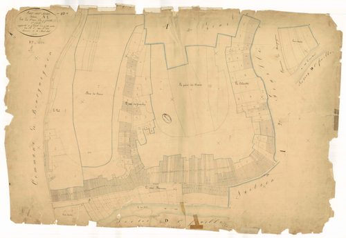 Bar-sur-Seine, section A dite des ormes, feuille n° 1
