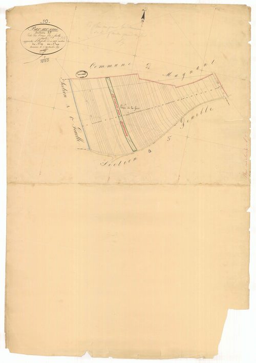 Bar-sur-Seine, section A dite des ormes, feuille n° 7