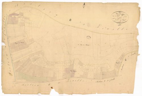 Bar-sur-Seine, section B dite de la Borde, feuille n° 1