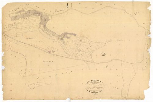 Bar-sur-Seine, section C dite de la folie, feuille n° 3