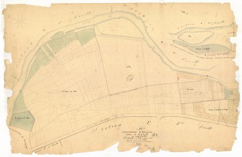 Bar-sur-Seine, section D, feuille n° 1