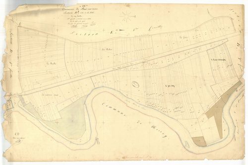 Bar-sur-Seine, section D, feuille n° 3