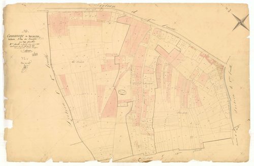 Bar-sur-Seine, section F dite de roussets, feuille n° 2