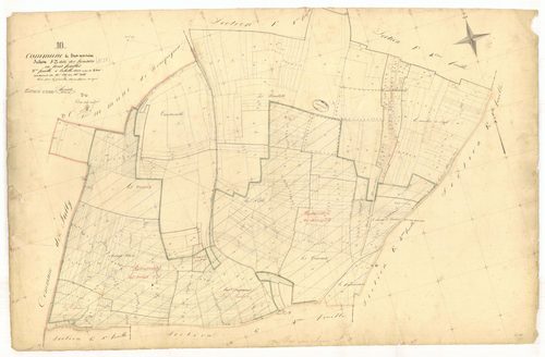 Bar-sur-Seine, section F dite de roussets, feuille n° 3