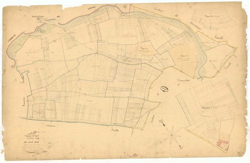 Bayel, section A dite de bel roi, feuille n° 2