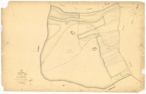 Bayel, section B dite du village, feuille n° 1