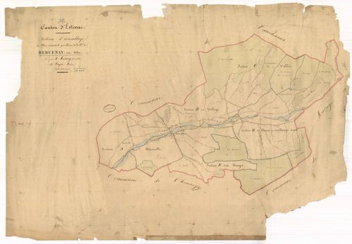 Bercenay-en-Othe, tableau d'assemblage