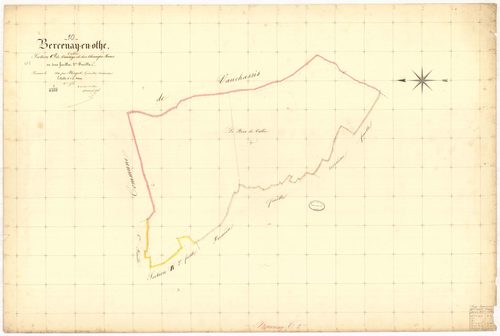 Bercenay-en-Othe, section C dite de la vallée, feuille n° 2