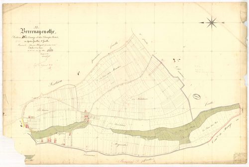 Bercenay-en-Othe, section D dite de consize et de champs roses, feuille n° 1