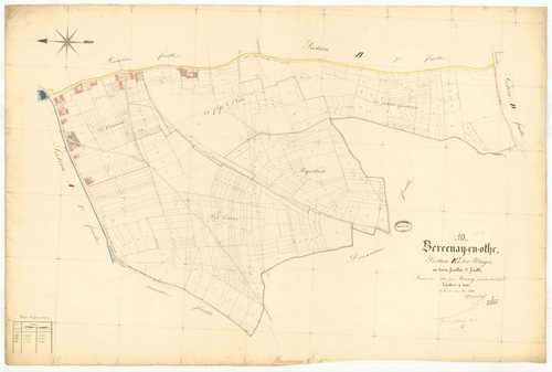 Bercenay-en-Othe, section E dite des usages, feuille n° 1