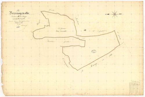 Bercenay-en-Othe, section E dite des usages, feuille n° 2