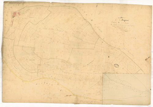 Bergères, section B, feuille n° 2