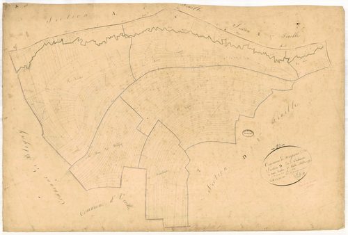 Bergères, section D dite de chalmont, feuille n° 1
