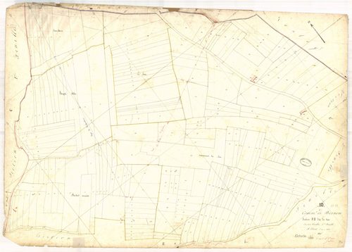 Bernon, section E dite du fou, feuille n° 1