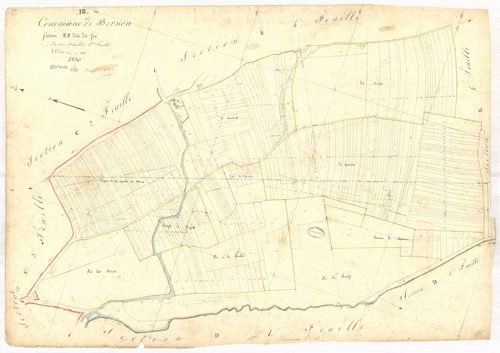 Bernon, section E dite du fou, feuille n° 5