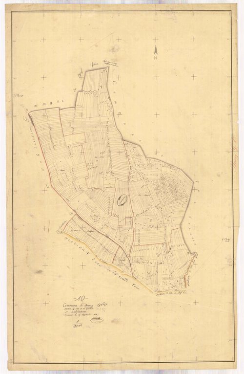 Beurey, section G, feuille n° 1