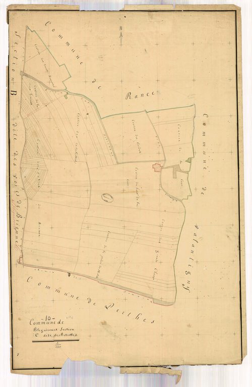 Blignicourt, section C dite des rotcolles