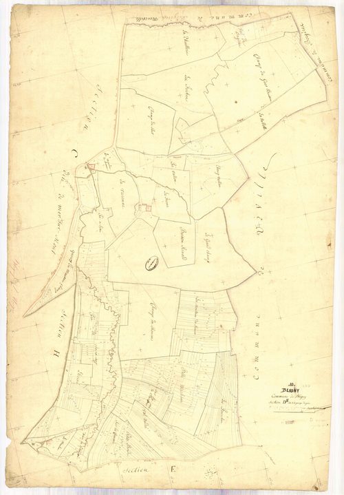Bligny, section D dite de la grange des prés