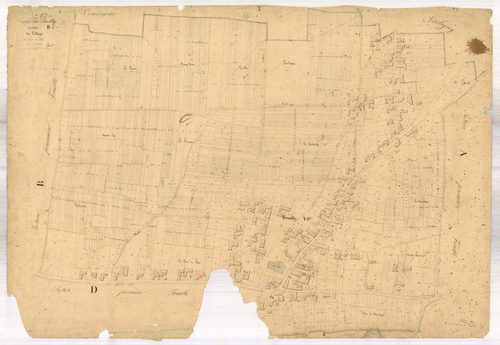 Bouilly, section B dite du village, feuille n° 2