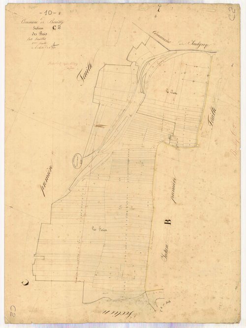 Bouilly, section C dite des bois, feuille n° 2