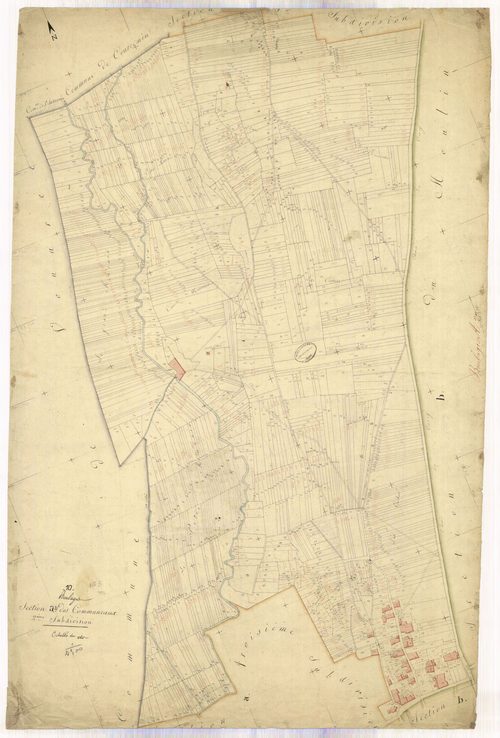 Boulages, section A dite des communeaux, feuille n° 2
