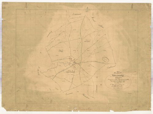 Bouranton, tableau d'assemblage