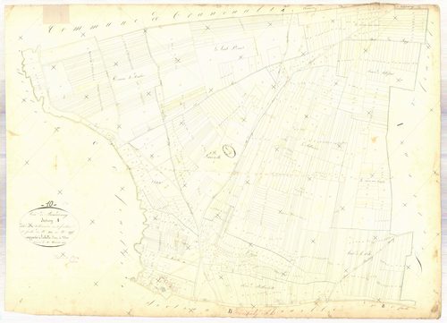 Bourdenay, section A dite de la sablonière, feuille n° 3