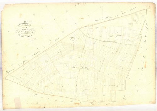 Bourdenay, section C dite de la montoue, feuille n° 3