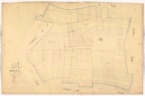 Bourguignons, section A dite des herbues, feuille n° 3