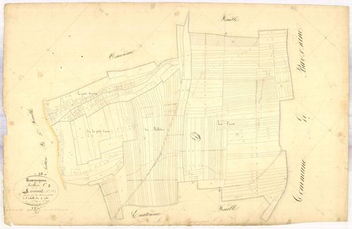 Bourguignons, section C, feuille n° 3