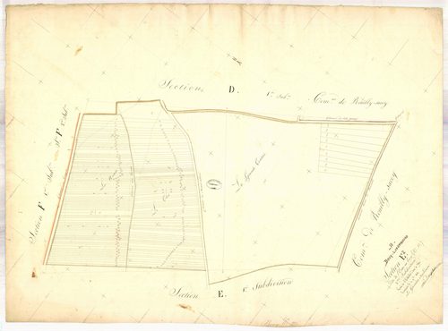 Bouy-Luxembourg, section E dite de l'orme, feuille n° 2