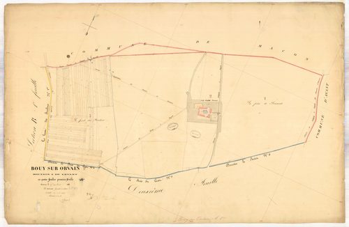 Bouy-sur-Orvin, section A dite du levant, feuille n° 1