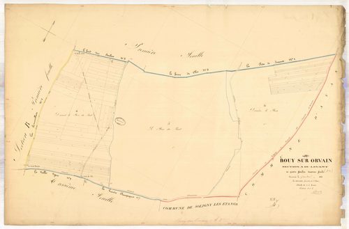 Bouy-sur-Orvin, section A dite du levant, feuille n° 2