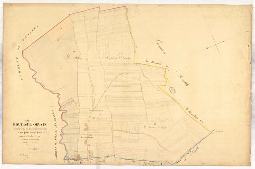 Bouy-sur-Orvin, section B dite du couchant, feuille n° 2