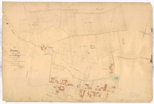 Braux, section C dite du village, feuille n° 2
