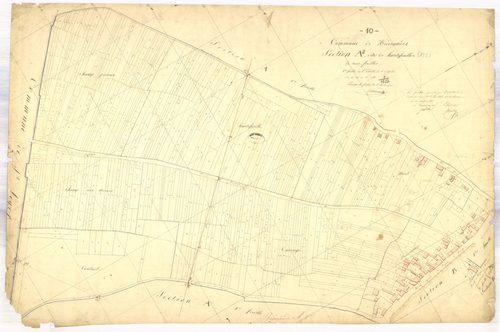 Bréviandes, section A dite de la haute feuille, feuille n° 1