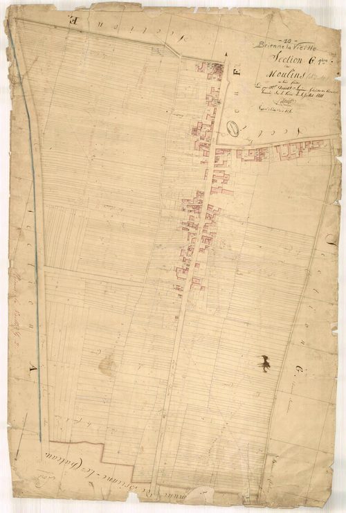 Brienne-la-Vieille, section G dite du moulin, feuille n° 1