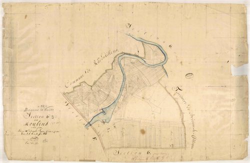 Brienne-la-Vieille, section G dite du moulin, feuille n° 2