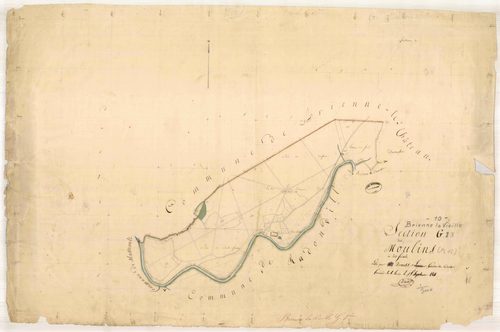 Brienne-la-Vieille, section G dite du moulin, feuille n° 3
