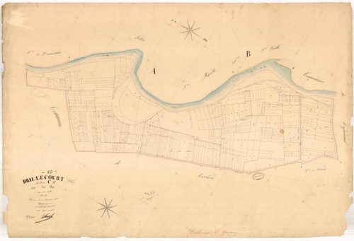 Brillecourt, section C dite du bas, parcelles n° 1-321