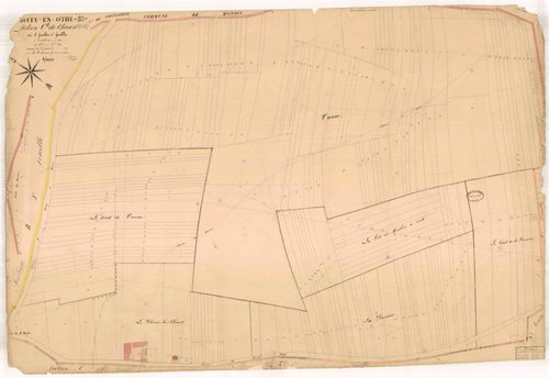 Bucey-en-Othe, section C dite de chaast, feuille n° 1, parcelles n°1-224